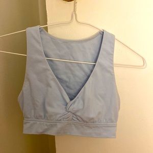 Baby Blue Bra Top